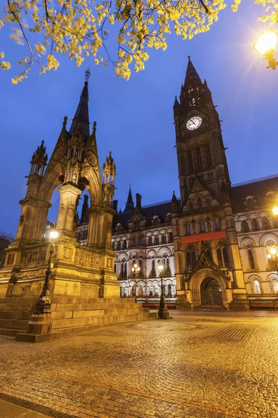 Ayuntamiento Manchester Manchester Noroeste Inglaterra Reino Unido — Foto de Stock