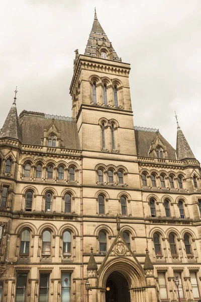 Ayuntamiento Manchester Manchester Noroeste Inglaterra Reino Unido — Foto de Stock
