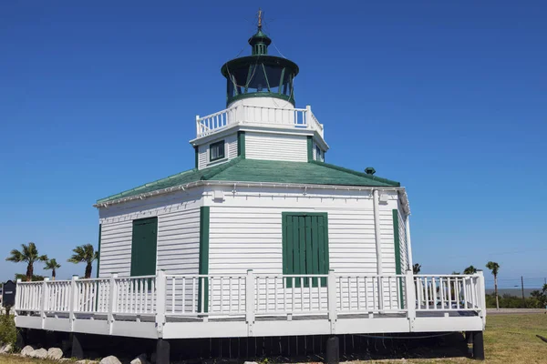 Halfmoon Reef Fyr Port Lavaca Port Lavaca Texas Usa — Stockfoto