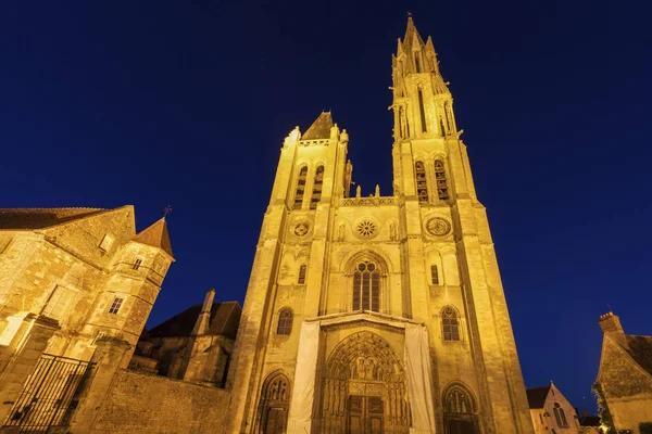 Catedral Senlis Notre Dame Senlis Hauts France França — Fotografia de Stock