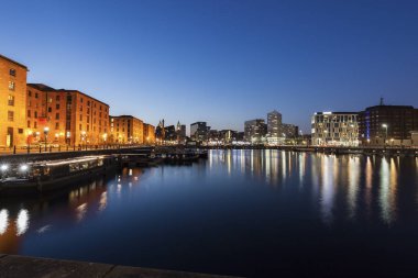 Canning Dock Liverpool. Liverpool, Kuzey Batı İngiltere, İngiltere.