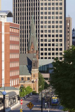 Panorama St Paul devlet Capitol Hill. St Paul, Minnesota, ABD.