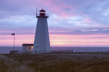 Cape Anguille deniz feneri, Newfoundland. Newfoundland ve Labrador, Kanada.