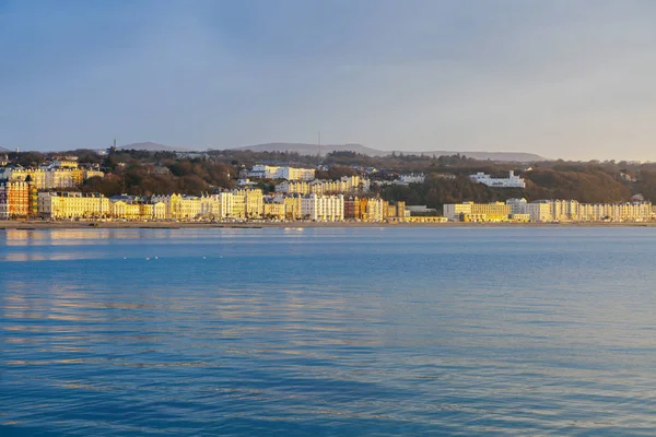 Panorama Över Douglas Vid Soluppgången Douglas Isle Man — Stockfoto