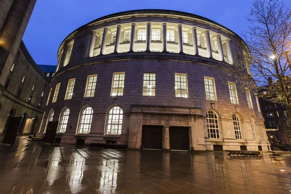 Ústřední Knihovna Manchester Manchester Severozápadní Anglie Velká Británie — Stock fotografie