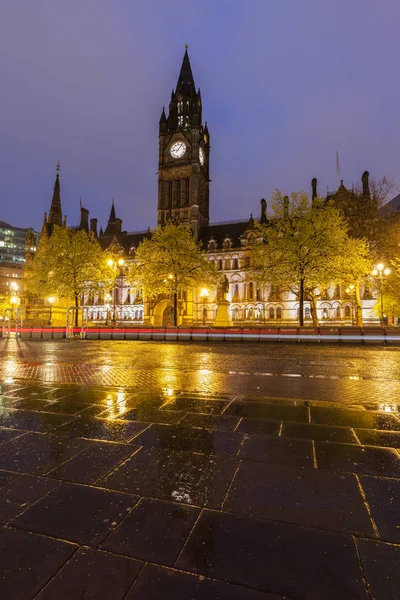 Ayuntamiento Manchester Manchester Noroeste Inglaterra Reino Unido — Foto de Stock