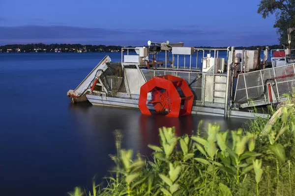 Boat Lake Monona Madison Wisconsin Usa — Stock Photo, Image