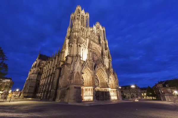 Catedral Nossa Senhora Reims Reims Grand Est França — Fotografia de Stock