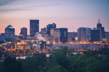 Panorama St Paul. St Paul, Minnesota, ABD.