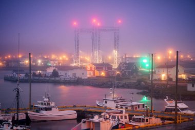 Placentia, gündoğumu. Placentia, Newfoundland ve Labrador, Kanada.