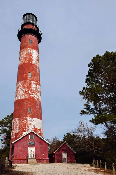 バージニア州のアサティーグ灯台 シンコティーグ バージニア州 アメリカ合衆国 — ストック写真