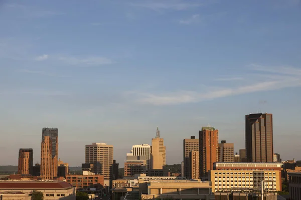 Panoráma Szent Pál Naplemente Paul Minnesota Amerikai Egyesült Államok — Stock Fotó