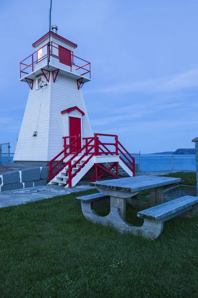セント ジョンズにフォート アムハースト灯台 セント ジョンズ ニューファンドランド ラブラドール州 カナダ — ストック写真