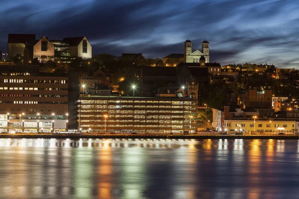 Panorama São João Noite John Terra Nova Labrador Canadá — Fotografia de Stock