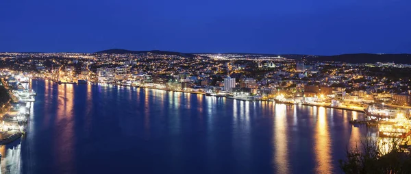 Panorama John Natten John Newfoundland Och Labrador Kanada — Stockfoto