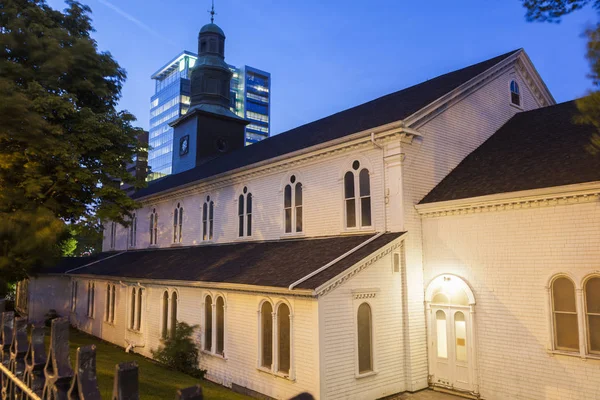 Paul Anglicaanse Kerk Halifax Halifax Nova Scotia Canada — Stockfoto