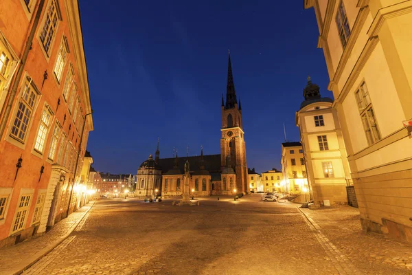 Iglesia Riddarholmen Estocolmo Estocolmo Sodermanland Uppland Suecia —  Fotos de Stock