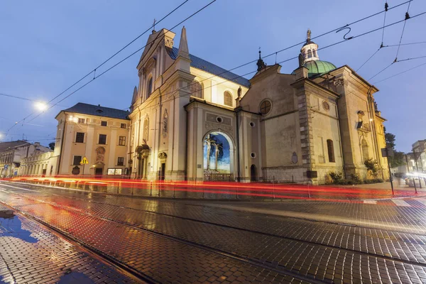 Igreja Visitação Bem Aventurada Virgem Maria Cracóvia Cracóvia Polónia Menor — Fotografia de Stock