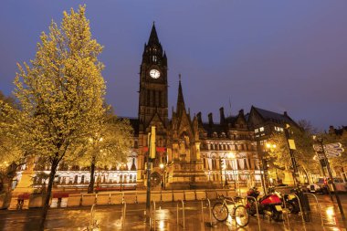 Manchester Belediye Binası. Manchester, Kuzey Batı İngiltere, Amerika Birleşik Devletleri.