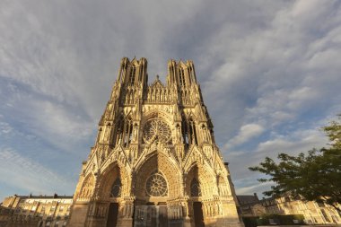 Our Lady Reims Katedrali. Reims, Grand Est, Fransa.