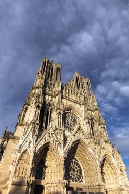 Our Lady Reims Katedrali. Reims, Grand Est, Fransa.