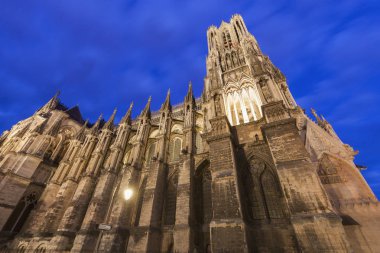 Our Lady Reims Katedrali. Reims, Grand Est, Fransa.