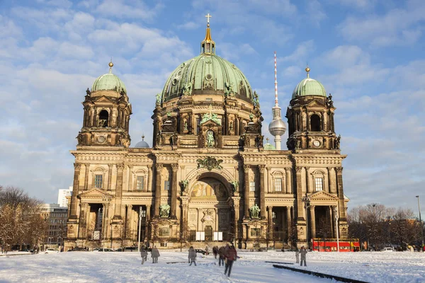 Catedral Berlín Parroquia Evangélica Suprema Iglesia Colegiata Berlín Alemania — Foto de Stock
