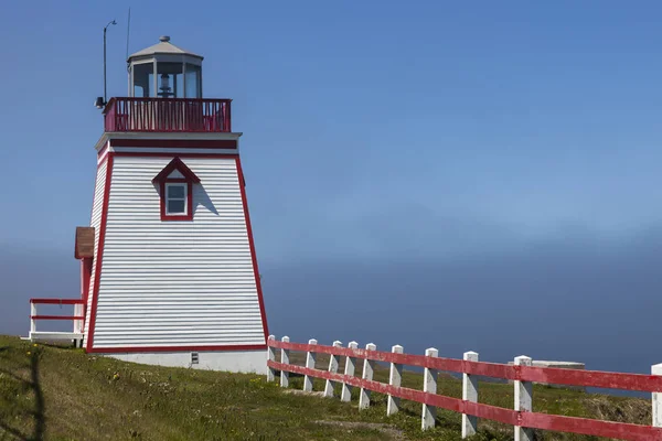 Phare Fortune Head Terre Neuve Labrador Canada — Photo