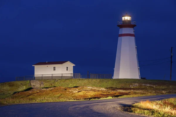 Cape Ray Lighthouse Terra Nova Terra Nova Labrador Canadá — Fotografia de Stock