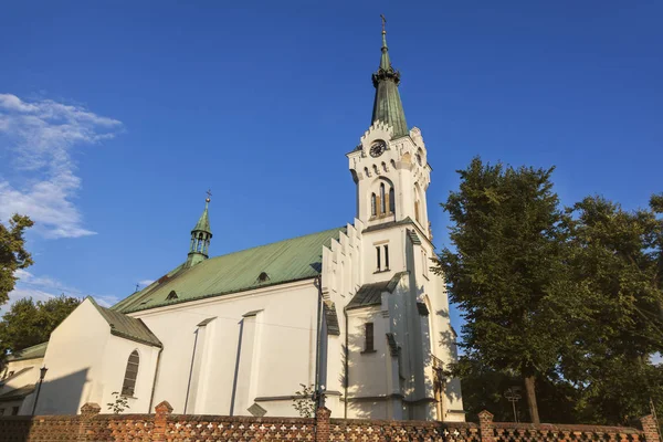 Εκκλησία Του Αγίου Jadwiga Στο Debica Debica Podkarpackie Πολωνία — Φωτογραφία Αρχείου