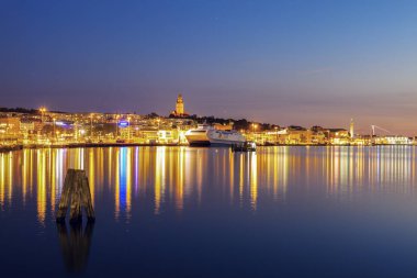 Gothenburg Panoraması. Gothenburg, Vasstergotland ve Bohuslan, İsveç.