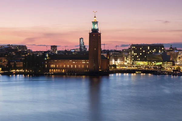 Stockholm City Hall Stockholm Sodermanland Uppland Sweden — Stock Photo, Image