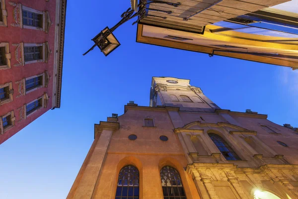 Igreja São Nicolau Estocolmo Estocolmo Sodermanland Uppland Suécia — Fotografia de Stock