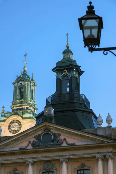 Église Saint Nicolas Académie Suédoise Stockholm Stockholm Sodermanland Uppland Suède — Photo