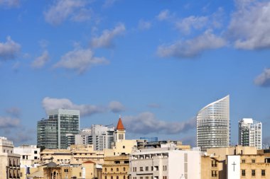 Beyrut, Lübnan Panoraması. Beirut, Lübnan.