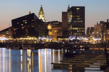 Canning Dock Liverpool. Liverpool, Kuzey Batı İngiltere, İngiltere.