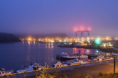 Placentia, gündoğumu. Placentia, Newfoundland ve Labrador, Kanada.