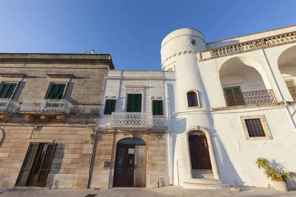 Arkitekturen Cisternino Sett Eftermiddag Cisternino Apulien Italien — Stockfoto