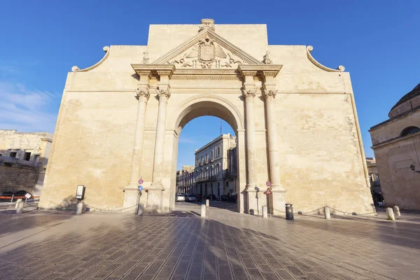 Porta Napoli Lecce Lecce Apulia Italia — Foto de Stock