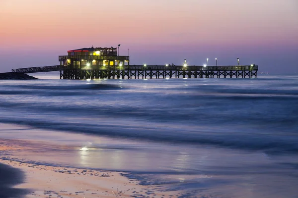 Fiskepiren Galveston Galveston Texas Usa — Stockfoto