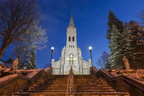 Iglesia Sagrada Familia Zakopane Zakopane Polonia Menor Polonia —  Fotos de Stock