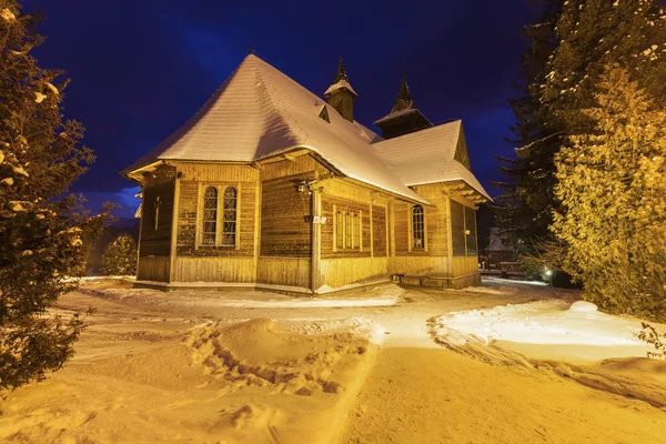 Församlingskyrkan Casimir Kościelisko Kościelisko Lesser Poland Poland — Stockfoto