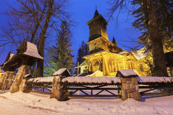 Församlingskyrkan Casimir Kościelisko Kościelisko Lesser Poland Poland — Stockfoto