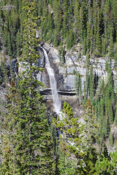 Bridal Veil Falls Kanadzie Alberta Kanada — Zdjęcie stockowe