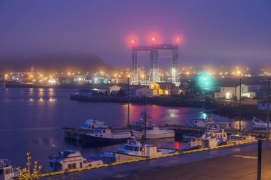 Placentia, gündoğumu. Placentia, Newfoundland ve Labrador, Kanada.