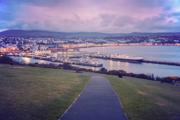 Panorama Över Douglas Isle Man Douglas Isle Man — Stockfoto