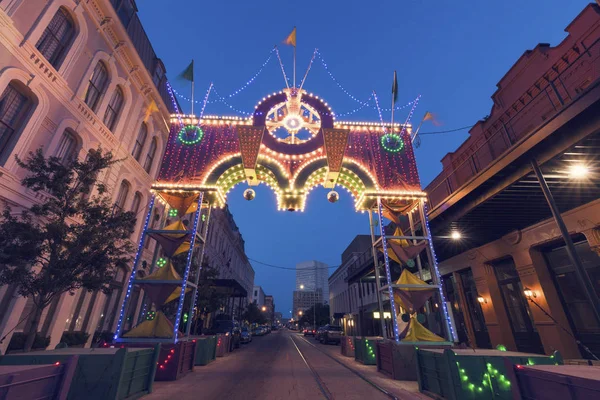 Boone Powell Arch Historiska Distrikt Galveston Texas Usa — Stockfoto