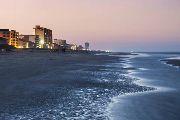 Παραλία Στη Νότια Padre Island Texas Νότια Padre Island Texas — Φωτογραφία Αρχείου