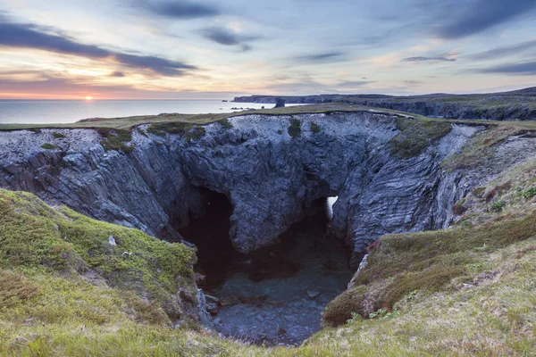 Підземелля Провінційний Парк Ньюфаундленд Bonavista Ньюфаундленд Лабрадор Канада — стокове фото