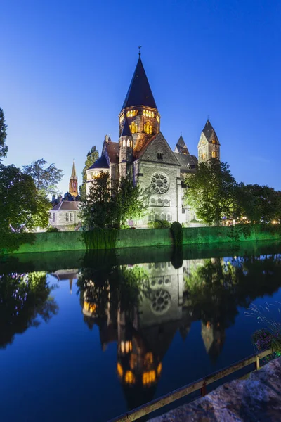 Nueva Iglesia Protestante Metz Metz Grand Est Francia —  Fotos de Stock